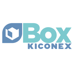 Identidad gráfica de Box kiconex utilizada temporalmente en la página de Box 2B