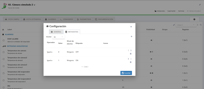 Config vista