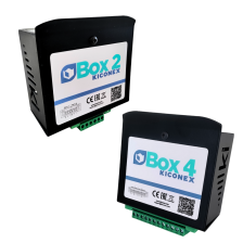 Los modelos kiBox2, kiBox4 y kiBox8.